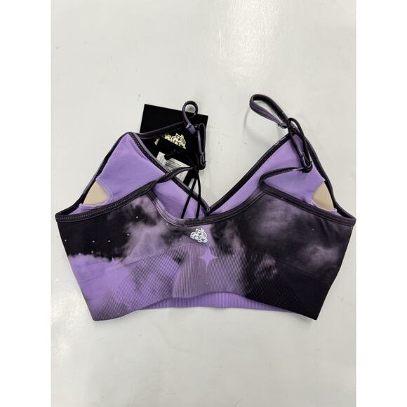 Darc Sport EVERSON SEAMLESS" SPORTS BRA In Purple Desert Lite Medium - Picture 2 of 3